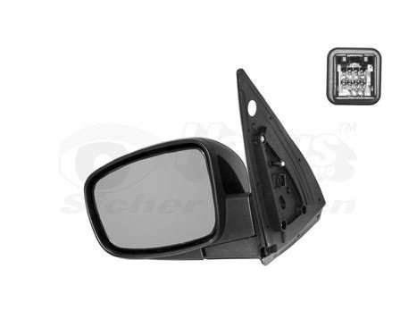Outside mirror left electric BLACK 8208805 Hagus, Image 2