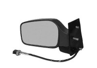 Outside mirror left electric BLACK, HEATED 1759817 Hagus