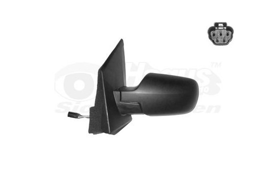 Outside mirror left electric Heated Primer 1810818 Hagus, Image 2