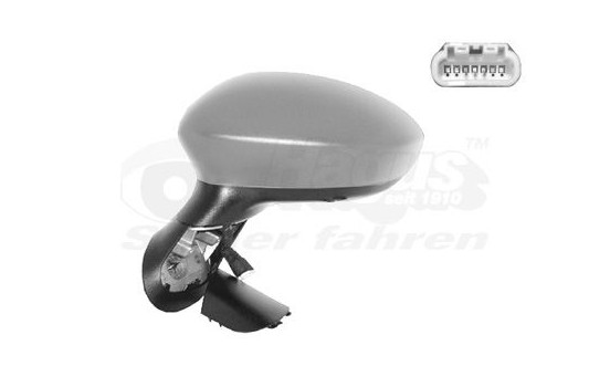 Outside mirror left electric not HEATED Primer 1624815 Hagus, Image 2