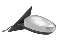 Outside mirror left electric Prim/Verw/ELECTRICFolding/Asf [no ground light] 1887827 Hagus