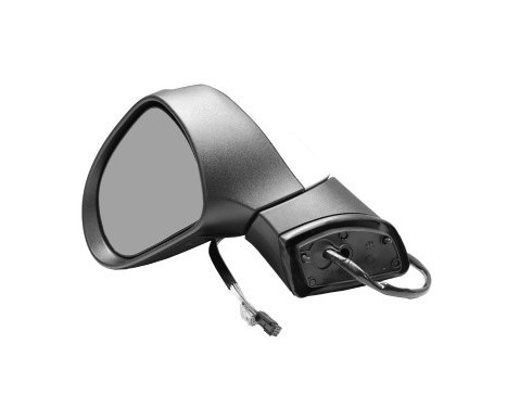 Outside mirror left electric Primer, ELECTRIC Foldable 4029817 Hagus