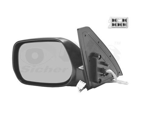 Outside mirror left electric Primer, Heated 5377807 Hagus, Image 2