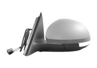 Outside mirror left electric Primer, Heated 7-pin 7606807 Hagus