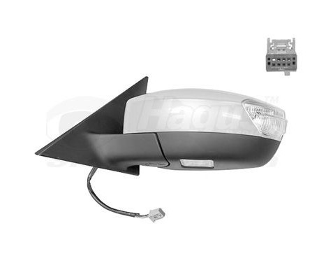 Outside mirror left electric Primer Heated Asf. 1887817 Hagus, Image 2