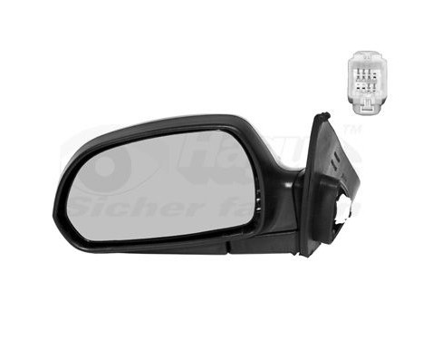 Outside mirror left electric until '10/03 Heated 8218807 Hagus, Image 2