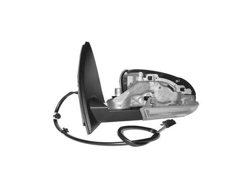 Outside mirror LEFT from '04 Electrically folding 5879857 Hagus