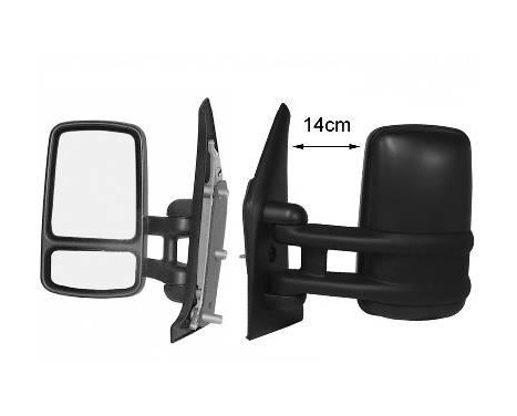 Outside mirror LEFT FULL CENTER ARM 4391811 Hagus