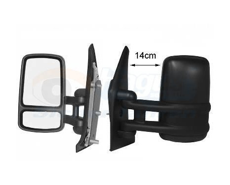 Outside mirror LEFT FULL CENTER ARM 4391811 Hagus, Image 3