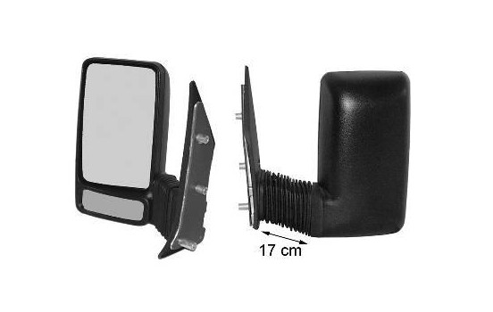 Outside mirror LEFT FULL LONG ARM 2813821 Hagus