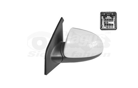 Outside mirror LEFT FULL Primer/ELECTRIC/Heated 8313807 Hagus, Image 2