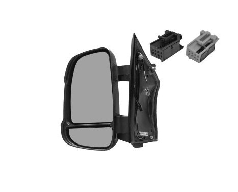 Outside mirror LEFT FULL +Temp Sensor 1651803 Hagus