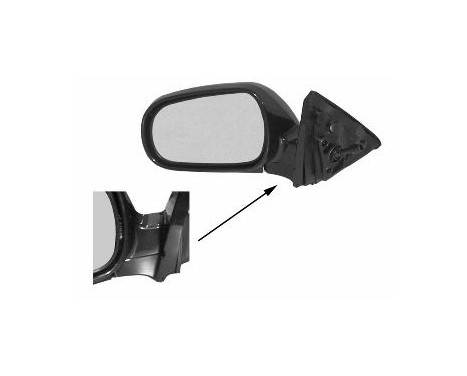 Outside mirror LEFT FULLY 4-door 2528803 Hagus, Image 2