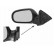 Outside mirror LEFT FULLY 4-door 2528803 Hagus, Thumbnail 2