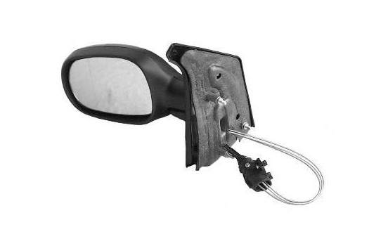 Outside mirror LEFT FULLY -8/99 ASPHERIC 4324803 Hagus
