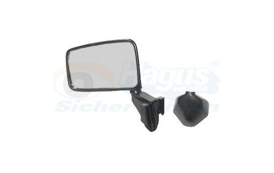 Outside mirror LEFT FULLY -92 NOT ADJUSTABLE 4336801 Hagus, Image 2