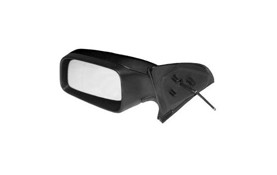 Outside mirror LEFT FULLY BLACK - Not Coupe, Convertible 3742813 Hagus