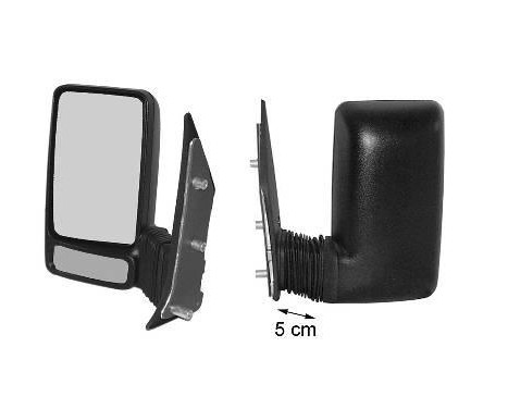 Outside mirror LEFT FULLY SHORT ARM 2813801 Hagus