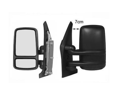 Outside mirror LEFT FULLY SHORT ARM 4391801 Hagus