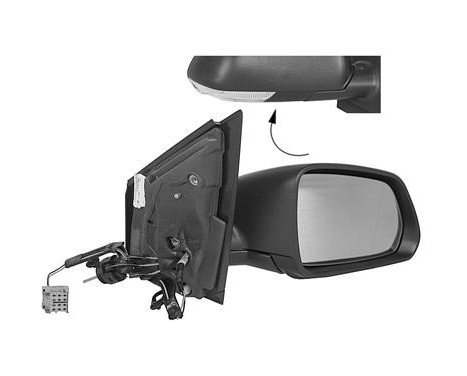 Outside mirror RIGHT COMPLETE Primer 5828814 Hagus