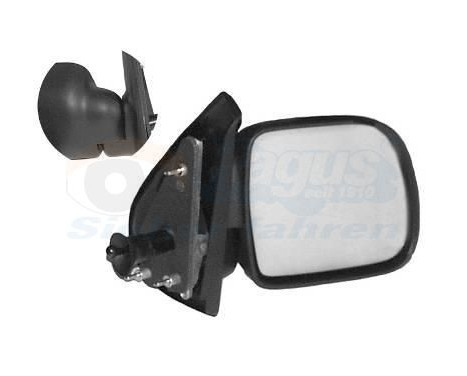 Outside mirror RIGHT COMPLETE up to '01 4310804 Hagus, Image 3