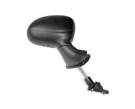 Outside mirror RIGHT COMPLETELY BLACK 8107804 Hagus