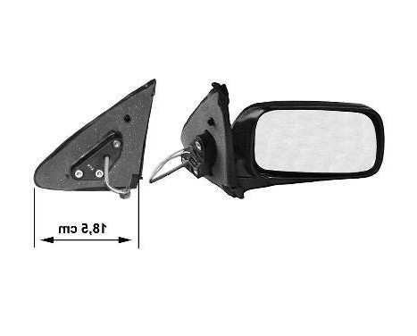 Outside mirror right electric 3-door 3317806 Hagus