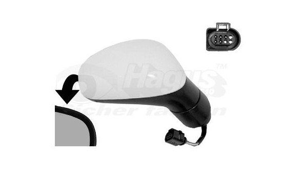 Outside mirror right electric -4/09 Primer, Heated 4939808 Hagus, Image 2