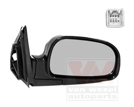 Outside mirror right electric BLACK 8265806 Hagus, Image 2