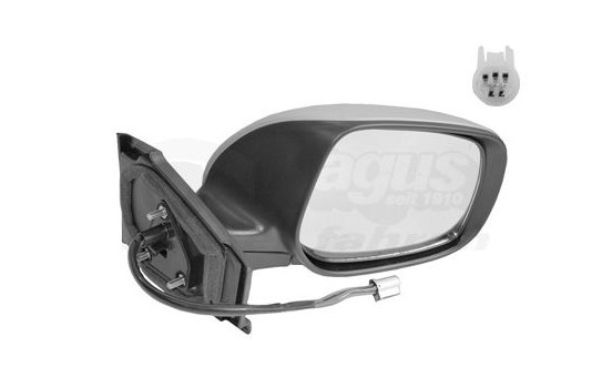 Outside mirror right electric Heated 5432808 Hagus, Image 2