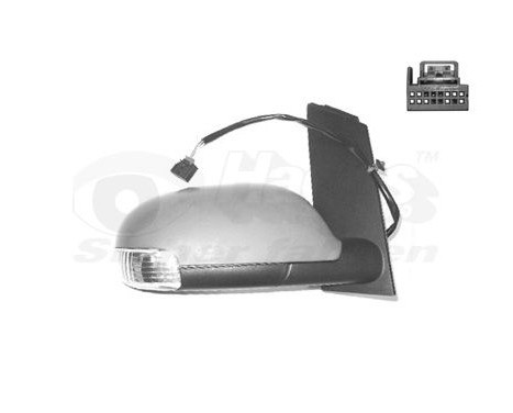 Outside mirror right electric Heated 5856818 Hagus, Image 2