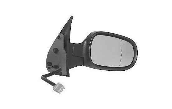 Outside mirror right electric HEATED PRIMER 3328808 Hagus