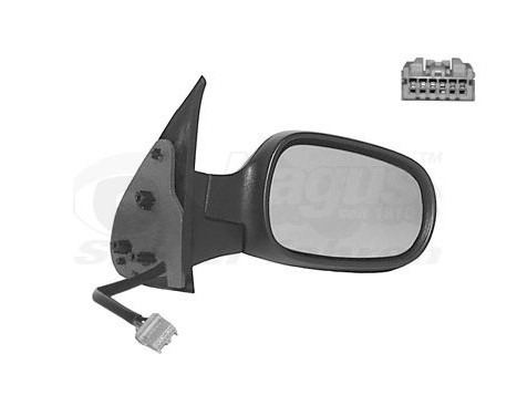 Outside mirror right electric HEATED PRIMER 3328808 Hagus, Image 3