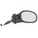 Outside mirror right electric + HEATED with SENSOR HOLE 0925816 Hagus