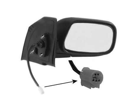 Outside mirror RIGHT ELECTRIC, not HEATED until '04 5393806 Hagus