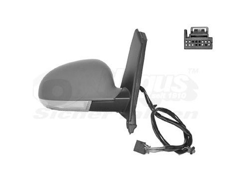 Outside mirror right electric Primer 5895808 Hagus, Image 2