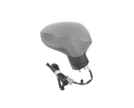 Outside mirror right electric Primer, Heated 5-pin 4944808 Hagus