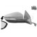 Outside mirror right electric Primer, Heated 6Pin 5841808 Hagus, Thumbnail 2