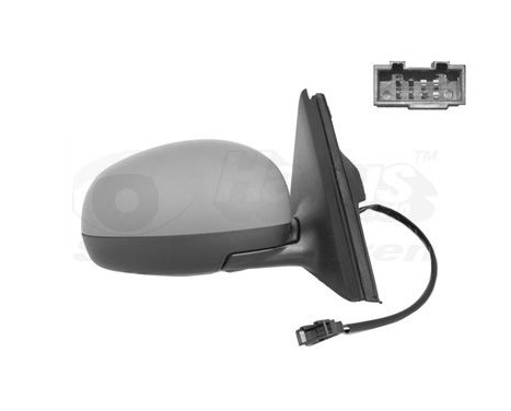 Outside mirror right electric Primer Heated 7641808 Hagus, Image 2