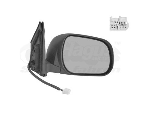 Outside mirror right electric Twisted, ELINKS Foldable, 7Pins 5470808 Hagus, Image 2
