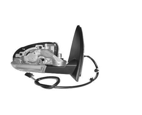 Outside mirror RIGHT from '04 HEATED, Electric FOLDING. 5838860 Hagus