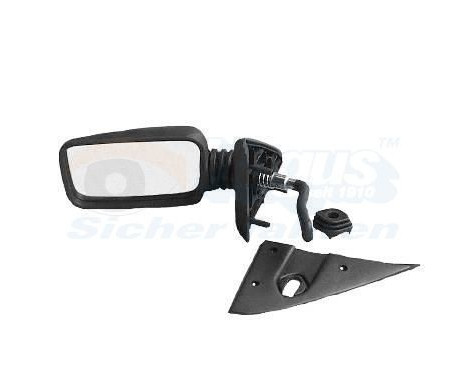 Outside mirror RIGHT from '88 INTERNALLY ADJUSTABLE 1708804 Hagus, Image 2