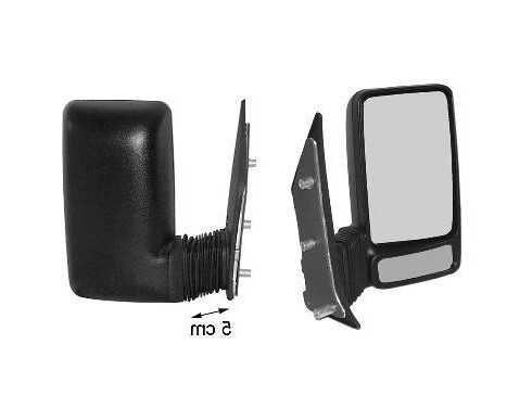 Outside mirror RIGHT FULLY SHORT ARM 2813802 Hagus