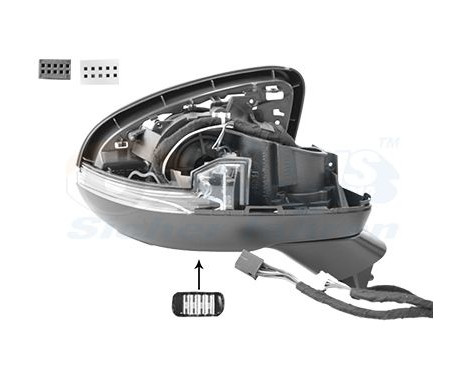 R.OUTSIDE.REARVIEW MIRROR 2946860 Hagus, Image 2