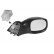 Right-hand electric exterior mirror, FOLDABLE with SENSOR HOLE 0957818 Hagus