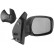 Right side electric exterior mirror from '01 HEATED.PRIMER 4310828 Hagus