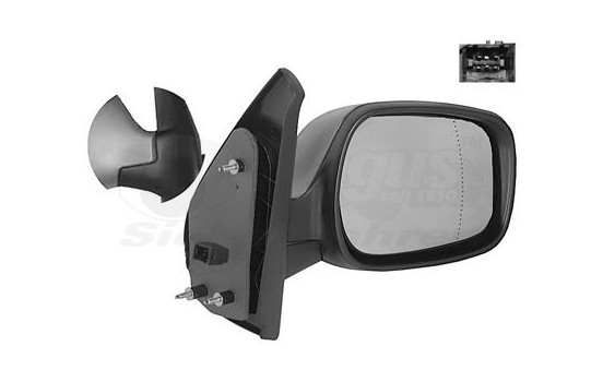 Right side electric exterior mirror from '01 HEATED.PRIMER 4310828 Hagus, Image 3