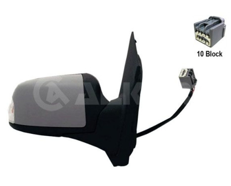 Right side exterior mirror complete 6140400 Alkar