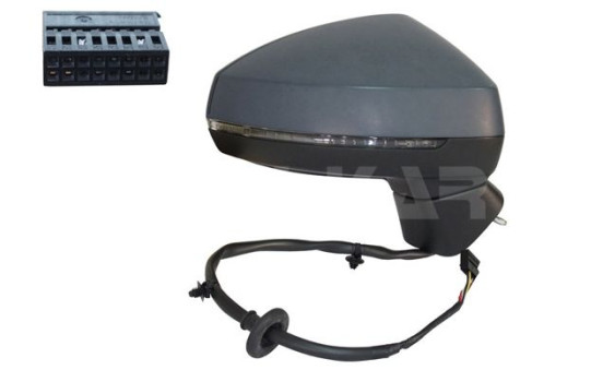 Right side exterior mirror complete 6140782 Alkar