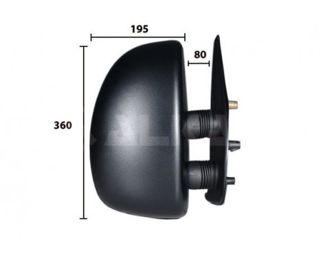 Right side exterior mirror complete 9255961 Alkar, Image 2